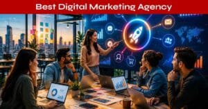 Best digital marketing agency in Nepal showcasing SEO services, social media marketing, content creation, PPC advertising, and online branding strategies for business growth.