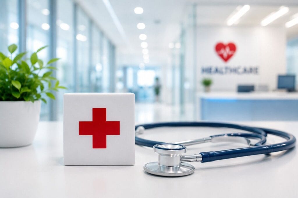 Modern healthcare facility representing digital marketing services in Sydney for hospitals, clinics, medical centers, and healthcare providers.