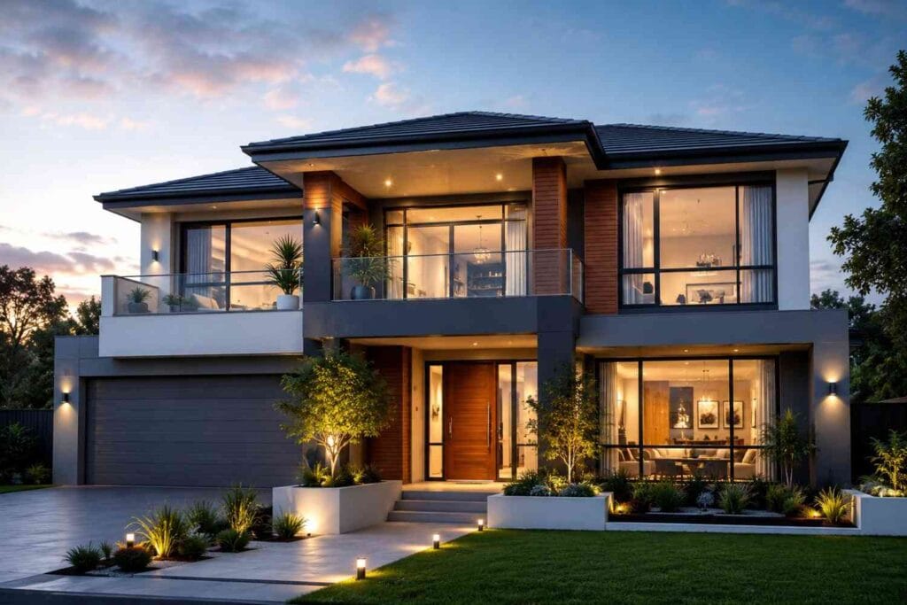 Modern residential property representing real estate digital marketing services in Sydney for property developers, agencies, and real estate businesses.